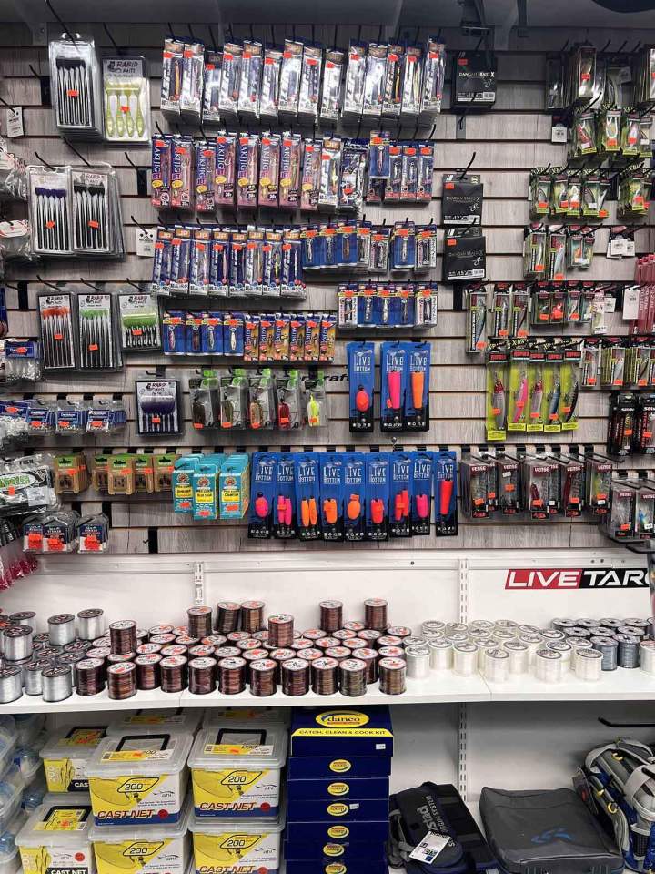 Fishing Tackle on Display, Miami