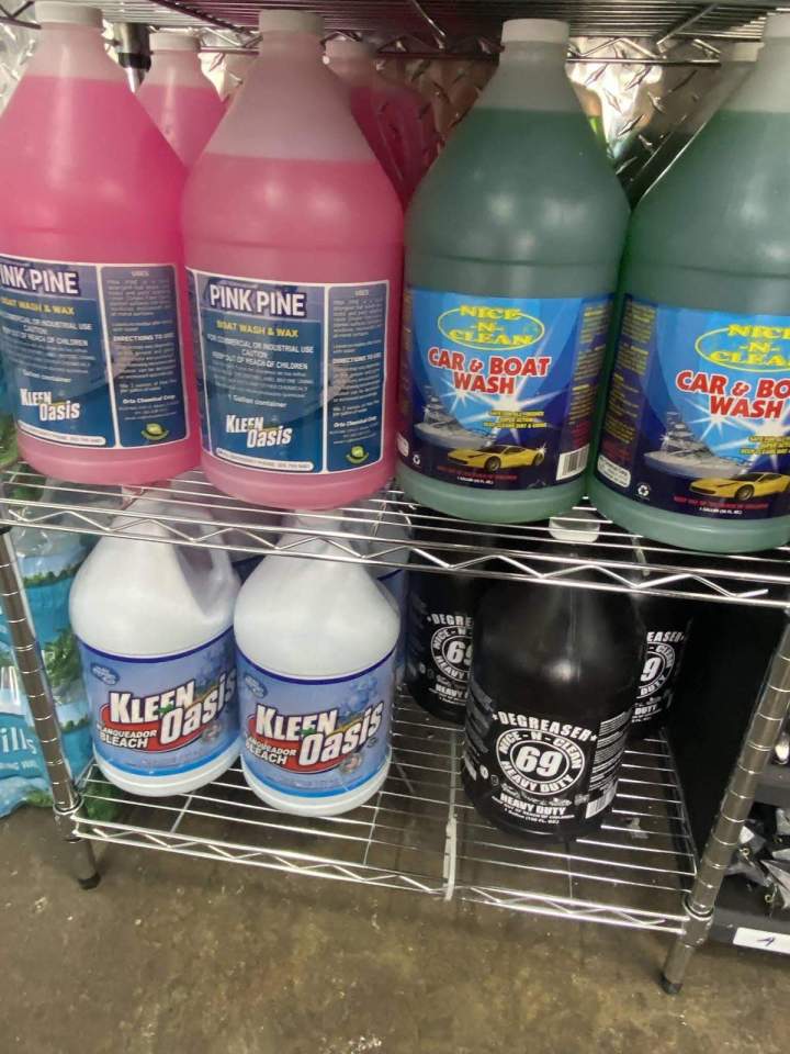 Boat Cleaning Supplies, Miami